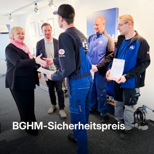 BGHM-Sicherheitspreis 2025 Sicherheitspreis der Berufsgenossenschaft Holz und Metall