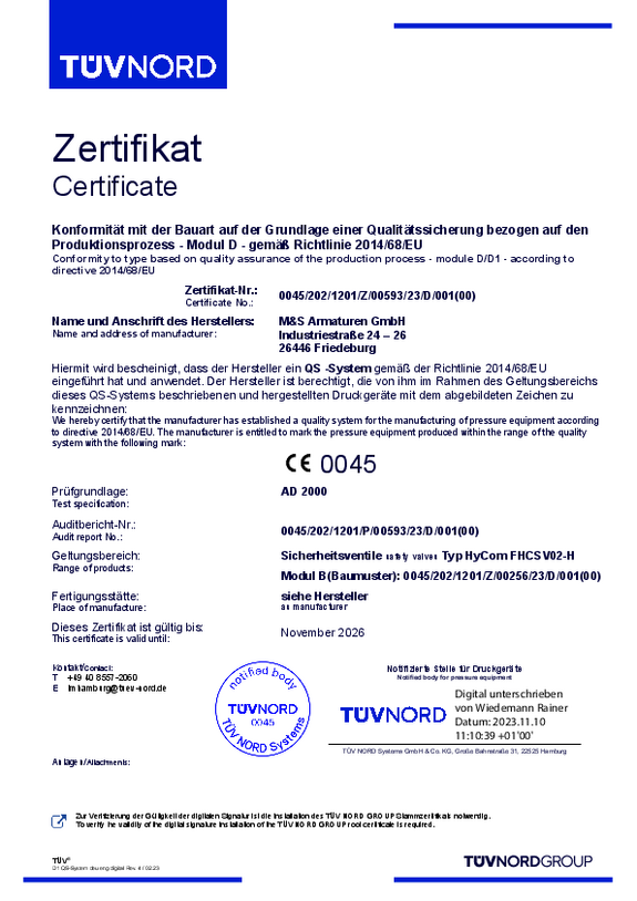 Zertifikat DGR-Modul-D 2023 D G R Modul D 2023