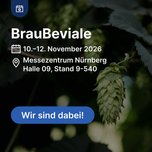 BrauBeviale-26_The-Art-of-Brewing_EN BrauBeviale: November 20–12, 2026, Nuremberg Exhibition Center, Hall 09, Booth 9-540. We’ll be there!