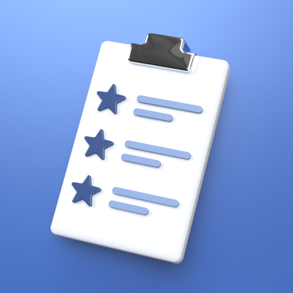 3D-Icon Features Abstract 3D-Graphic for the Product Information "Features"