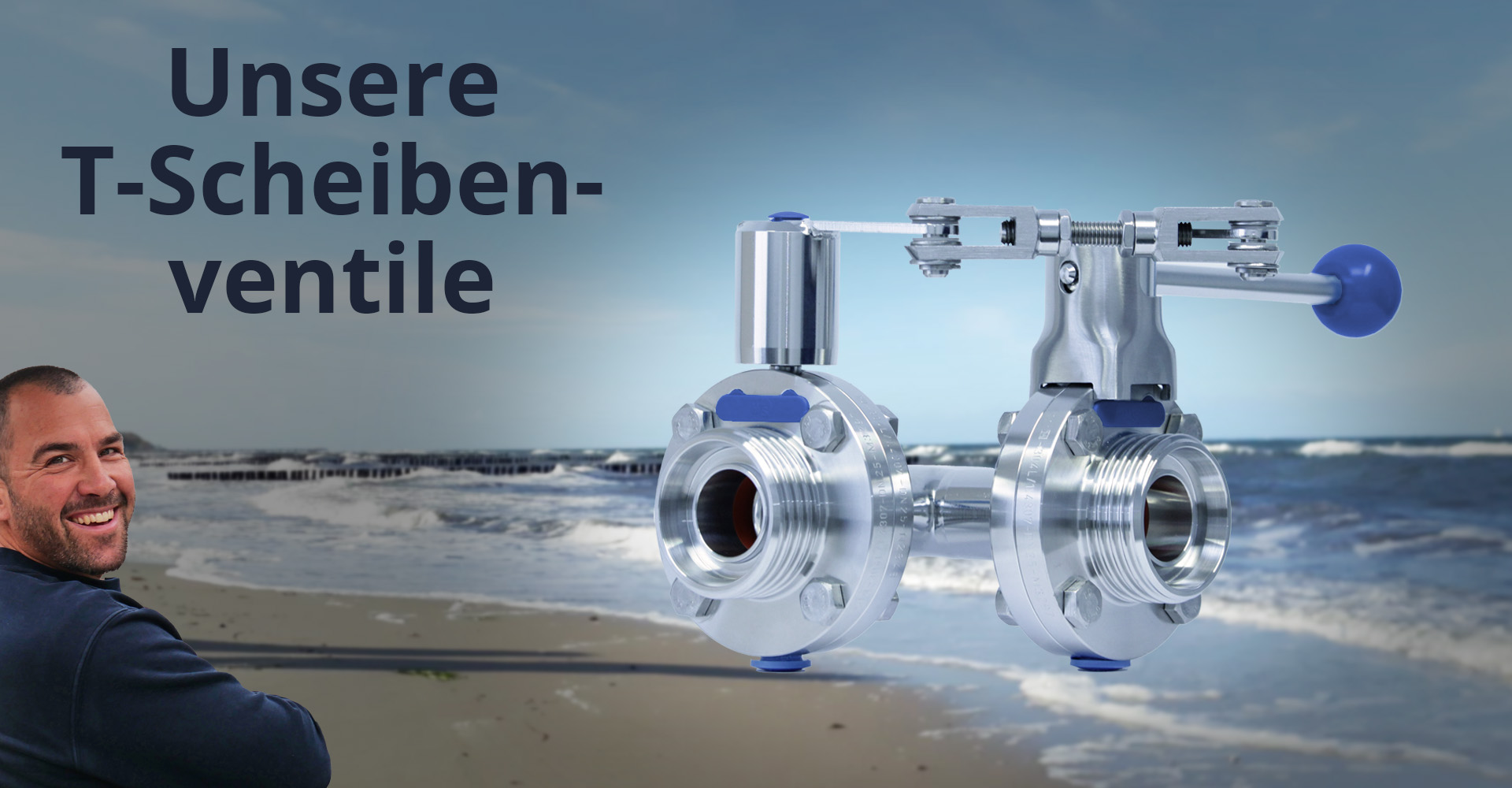 Header T Scheibenventile